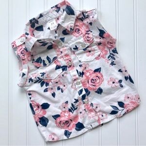•Carter’s• floral blouse